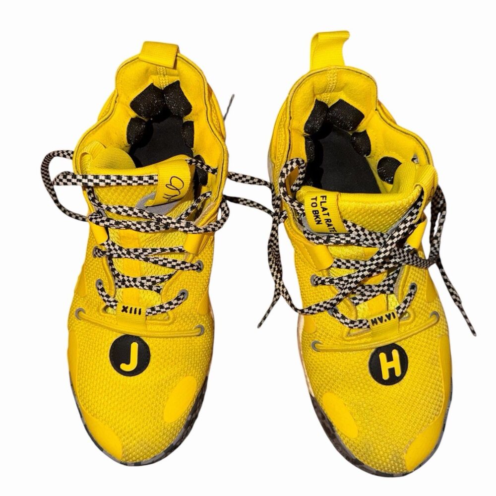 ADIDAS Harden Vol. 6 'Taxi' basketball sneakers, yellow, Men’s 7